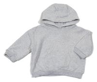 Šedá melírovaná oversize mikina s kapucí Matalan