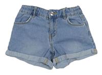 Světlemodré riflové kraťasy Denim Co.