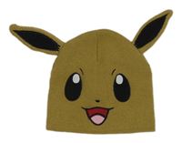 Písková pletená čepice - Pikachu 