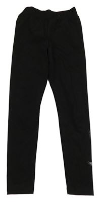 Černé sportovní crop legíny 