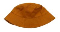 Cihlový plátěný klobouk 