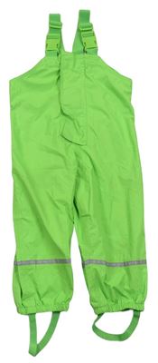 Zelené šusťákové laclové kalhoty Impidimpi