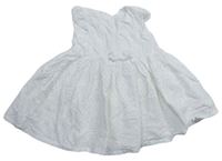 Bílé šaty s madeirou Early Days