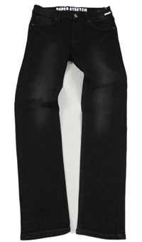 Černé skinny fit rifle zn. H&M