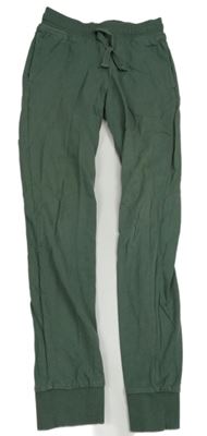 Khaki lehké tepláky H&M