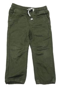 Khaki jogger cuff rifle Topomini