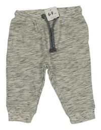 Nové - Šedé melírované tepláky Mothercare