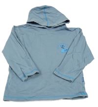 Modrá mikina s Mickeym a kapucí Disney