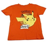 Červené tričko s Pikachu Primark