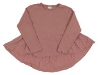 Starorůžová tunika Zara