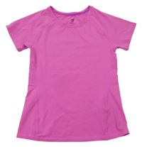 Fuchsiové sportovní tričko H&M