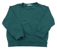 Tmavozelená mikina H&M