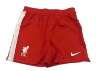Červené sportovní kraťasy FC Liverpool Nike