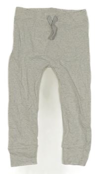 Šedé pruhované lehké tepláky George