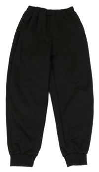 Černé sportovní tepláky shein