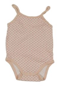 Bílo-růžové vzorované body s rybkami Obaibi