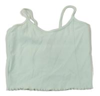 Minotvý žebrovaný crop top 