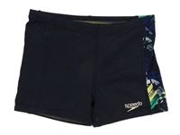 Tmavomodré nohavičkové chlapecké plavky Speedo