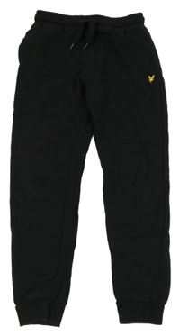 Černé tepláky s logem Lyle&Scott
