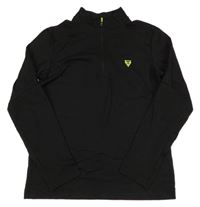 Černé sportovní triko s potiskem Urban