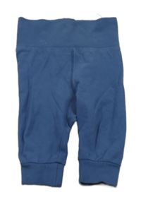 Tmavomodré lehké tepláky H&M