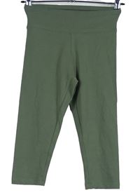 Dámské khaki capri legíny Primark 