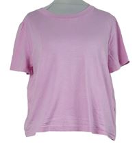 Dámské světlerůžové crop tričko Zara 