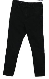 Dámské černé skinny petite rifle 