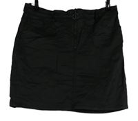 Dámská černá potažená sukně Studio 
