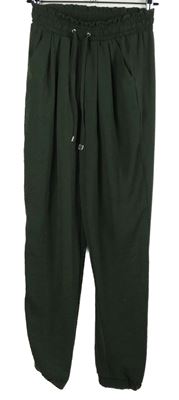 Dámské khaki harémové kalhoty New Look 