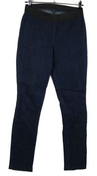 Dámské tmavomodré džegíny 