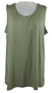 Nové - Dámský khaki top Cassis Paprika 