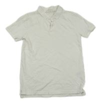 Bíé polo tričko H&M