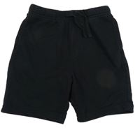 Černé teplákové kraťasy George