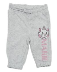 Světlešedé melírované tepláky s kočičkou Primark