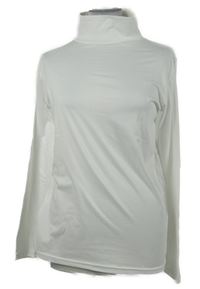 Dámské bílé triko s rolákem