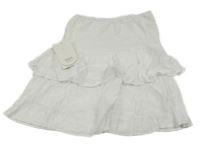 Nové - Bílá sukně s všitými kraťasy H&M