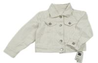 Nové - Bílá riflová bunda Dunnes