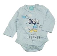 Nové - Světlemodré body s Mickeym Disney