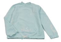 Světlemodrá vzorovaná mikina se sovou Kids