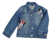 Modrá riflová bunda s Minnií Primark