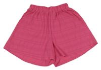 Růžové vzorované lehké kraťasy Shein