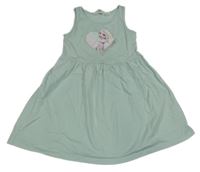 Světlemodré bavlněné šaty s Elsou H&M