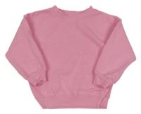 Růžová oversize mikina H&M