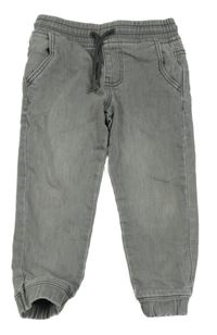 Šedé cuff rifle Denim Co. 