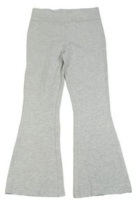 Světlešedé melírované flare legíny PRIMARK