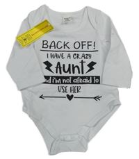 Nové - bílé body s nápisy a blesky a šípem SHEIN