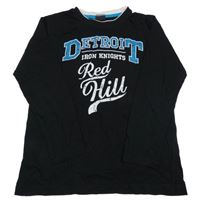 Černé triko s nápisy DOGNOSE