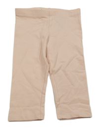 Světlerůžové crop legíny H&M