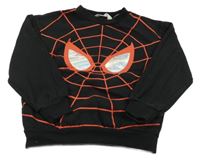 Černá mikina se Spider-manem H&M